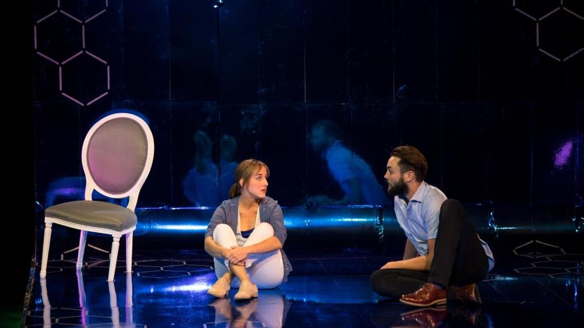 Prentiss Standridge and Ian McCabe star in Lean Ensemble Theater’s production of “Constellations” by Nick Payne.