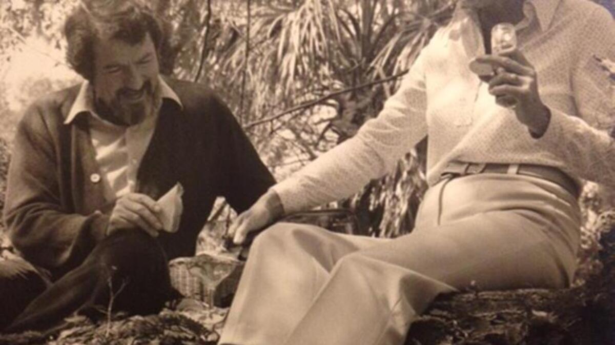 In this file photo, Walter and Margaret Greer are shown enjoying a in a favorite Sea Pines setting.