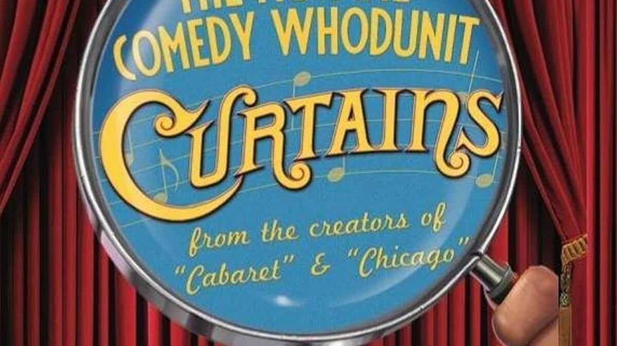 “Curtains” will be featured at the May River Theatre in Bluffton Friday, Saturday and Sunday throughout November.