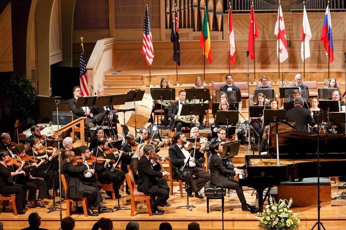 ChangYong Shin, pictured at the piano, won first place in the 2016 Hilton Head International Piano Competition held at First Presbyterian Church on Hilton Head Island.
