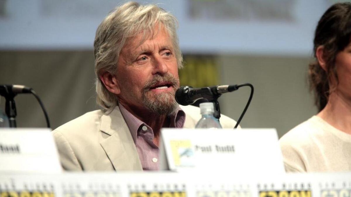 Michael Douglas speaks about the first “Ant Man” at the 2014 San Diego Comic-Con.
