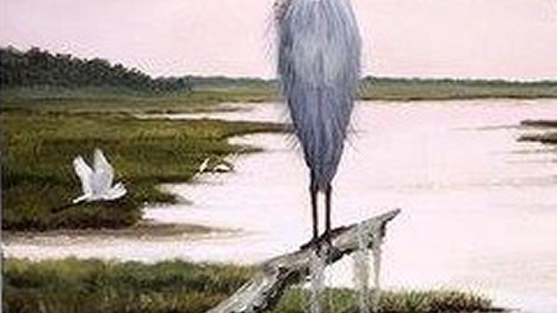 Opening for Beaufort artist Julia Anderson this week