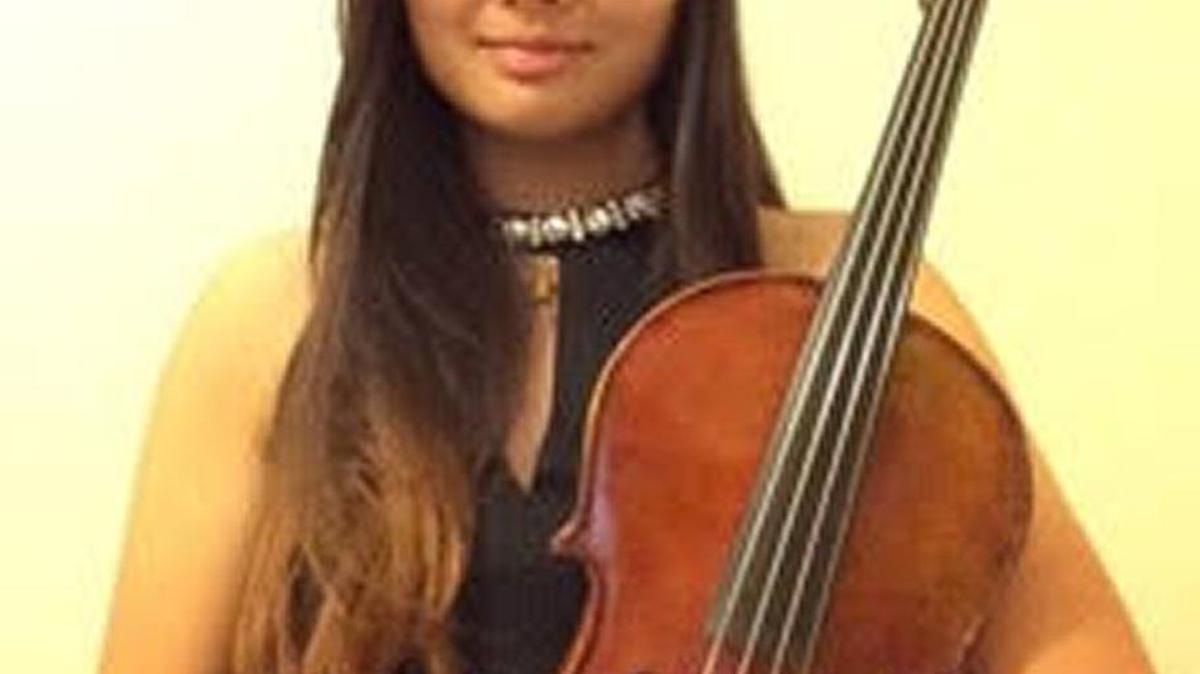 Amanda Zhang, a violist and finalist in the Hilton Head Youth Concerto Competition, will give a concert this week on Hilton Head.