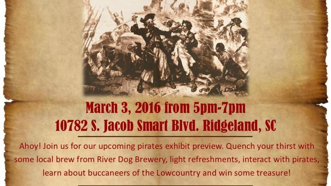 Lucas: Traveling pirate exhibit coming to Ridgeland
