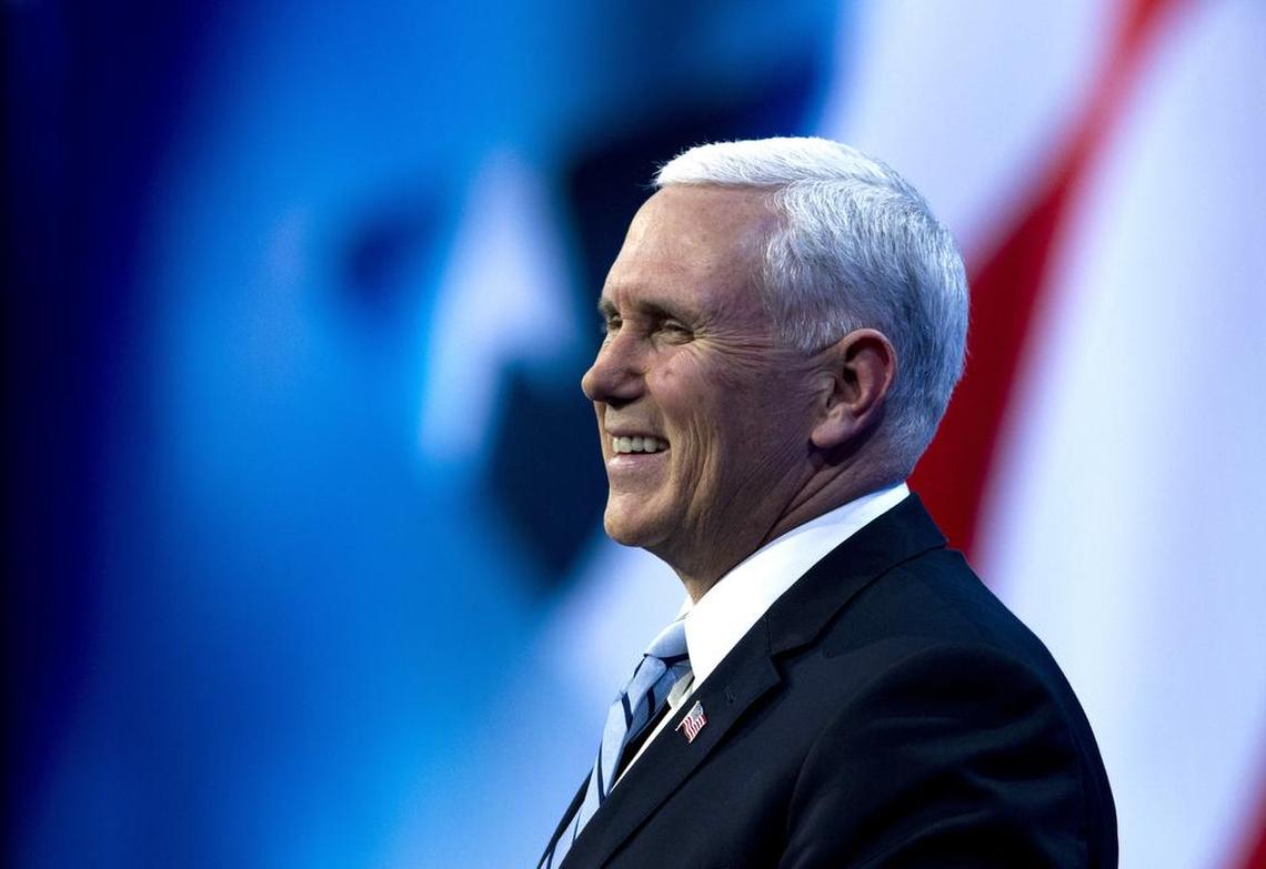 Vice President Mike Pence speaks at a conference March 5 in Washington. Savannah officials confirmed on Tuesday that Pence will be in the city for the annual St. Patrick's Day Parade on Saturday.