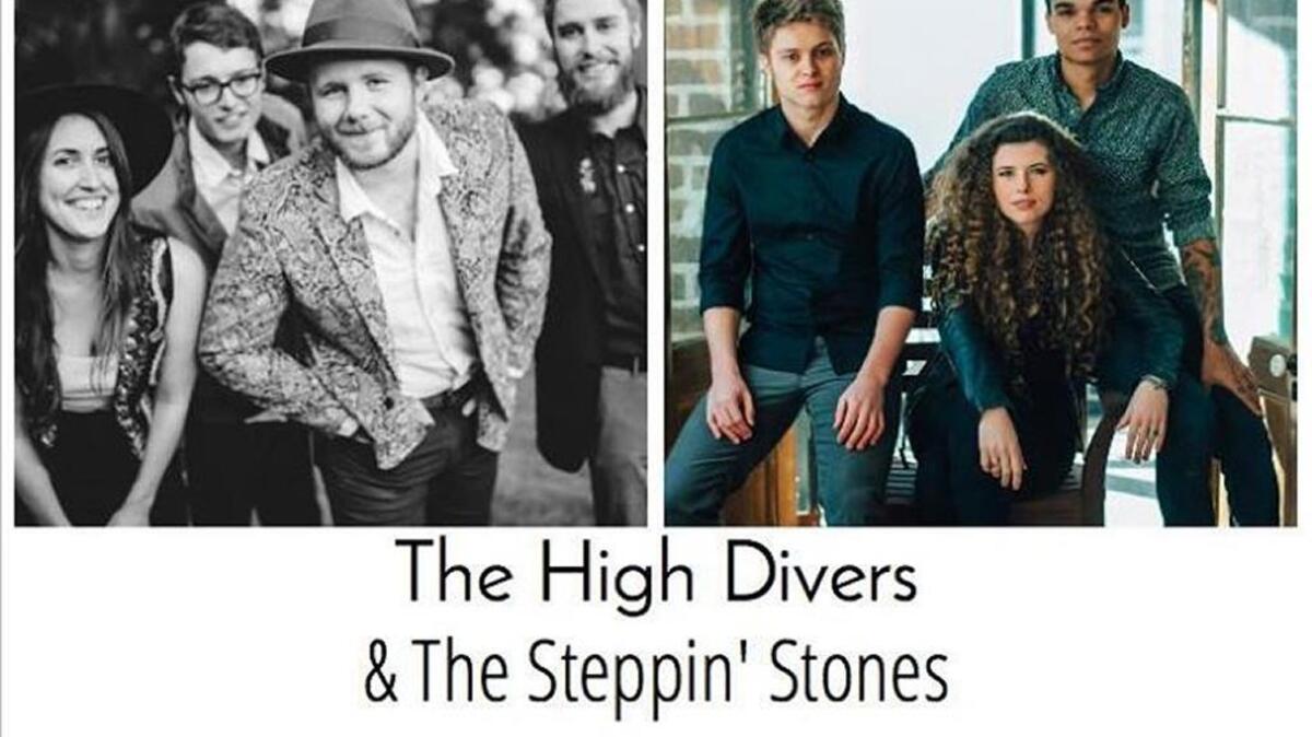 The High Divers and The Steppin’ Stones will preform in a dual concert Oct. 1 at Poseidon.