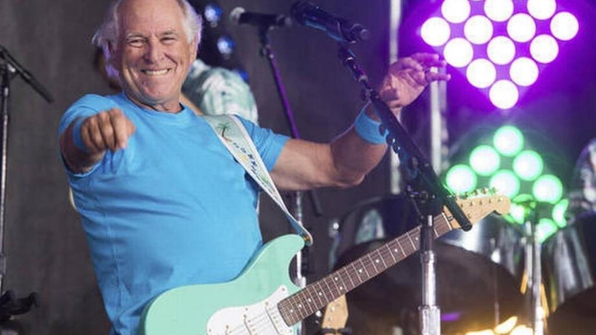 Jimmy Buffett performing last July on NBC's "Today" show in New York. Charles Sykes Charles Sykes/Invision/AP