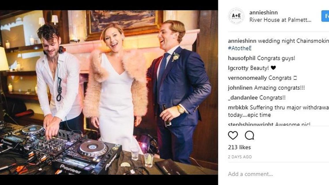 This Grammy winner was best man at a Bluffton wedding