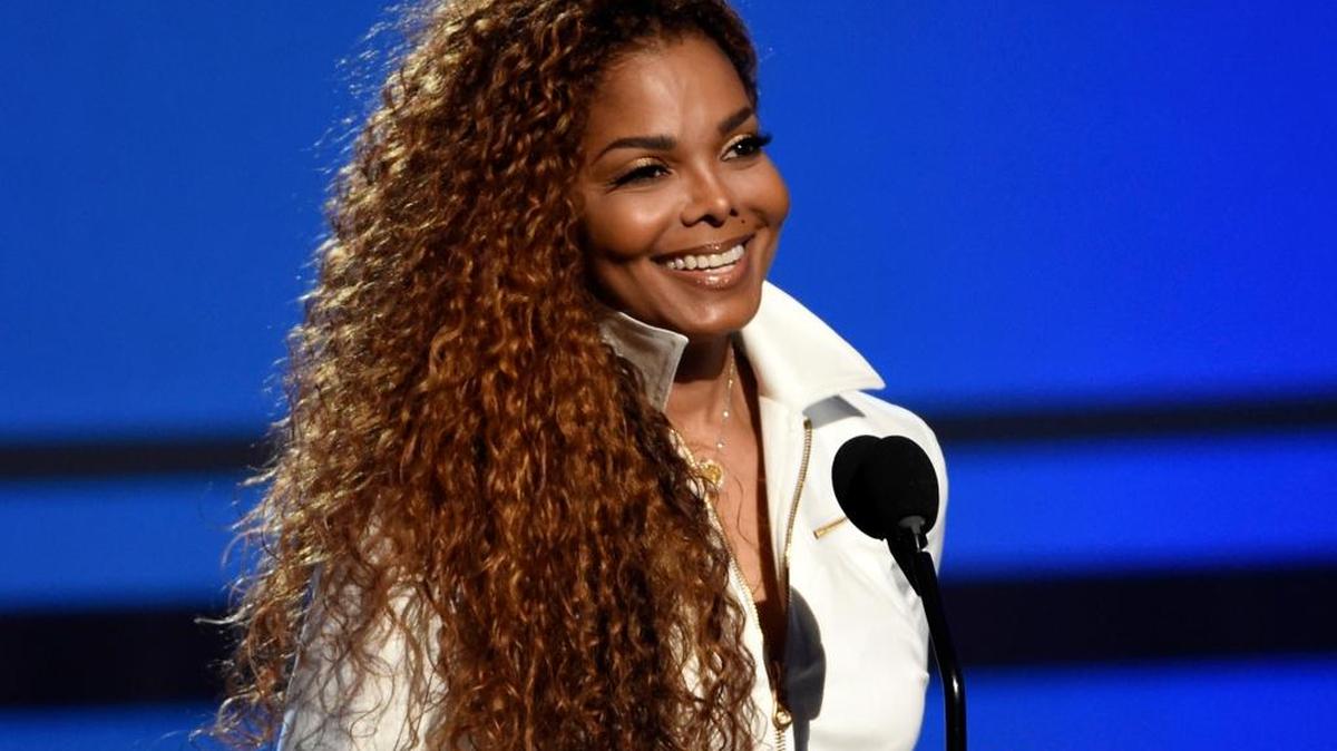In this June 28, 2015, file photo, Janet Jackson accepts the ultimate icon: music dance visual award at the BET Awards in Los Angeles. Amid reports of a split, Janet Jackson's husband Wissam Al Mana wrote a heartfelt letter to the superstar on his website. The pair recently became parents to a baby boy, Eissa Al Mana. A rep for Jackson did not confirm that they have split, but a message on his website professes his love for her, calling her the most beautiful person in the world. (Photo by Chris Pizzello/Invision/AP, File)