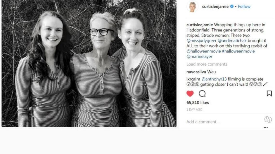 Jamie Lee Curtis wraps ‘Halloween’ filming in Lowcountry, thanks the area on Instagram