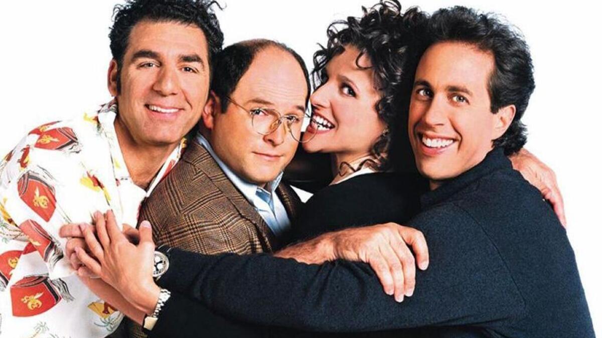 The cast of “Seinfeld”.