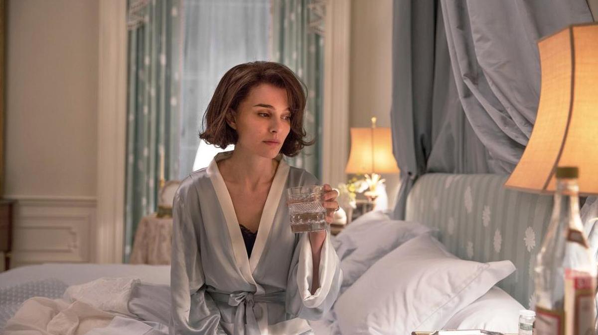 Natalie Portman stars as Jackie Kennedy in “Jackie.”