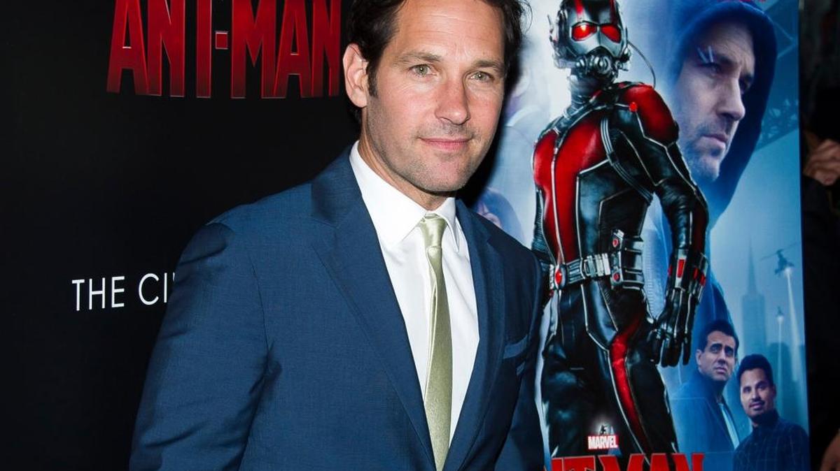 Paul Rudd attends a screening of “Ant-Man” in New York in 2015. The sequel “Ant-Man and the Wasp” is filming scenes in Savannah later this month.