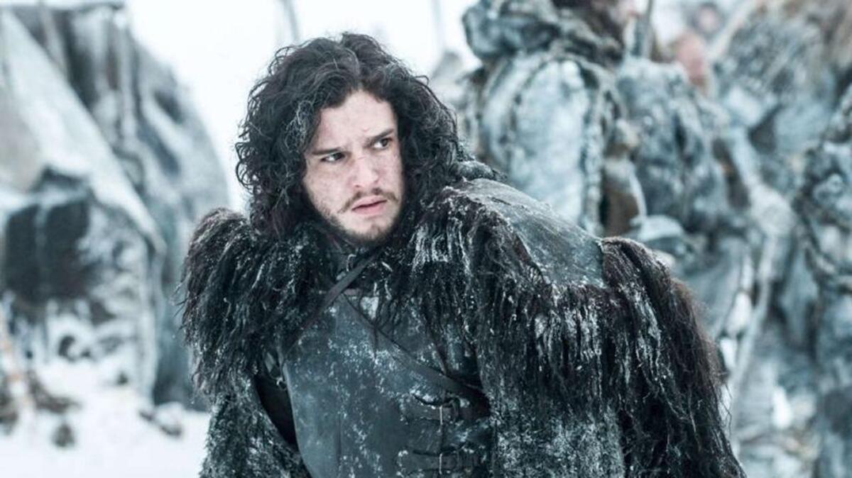 Kit Harington as Jon Snow in “Game of Thrones”.