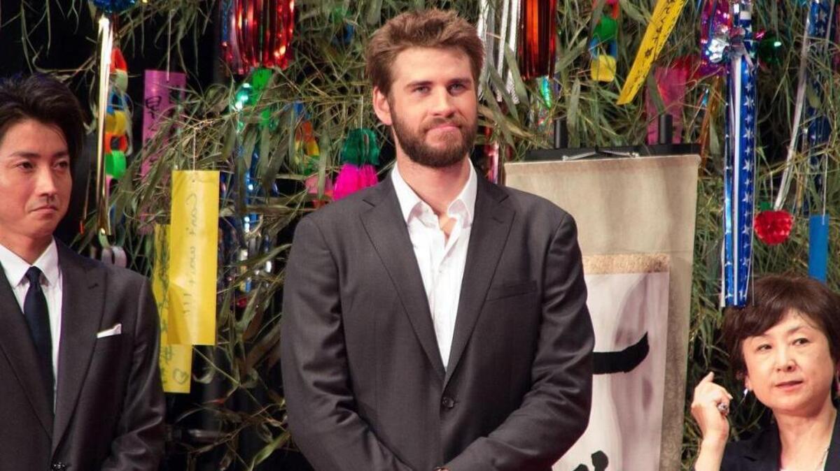 Liam Hemsworth at the premiere of “Independence Day: Resurgance”.