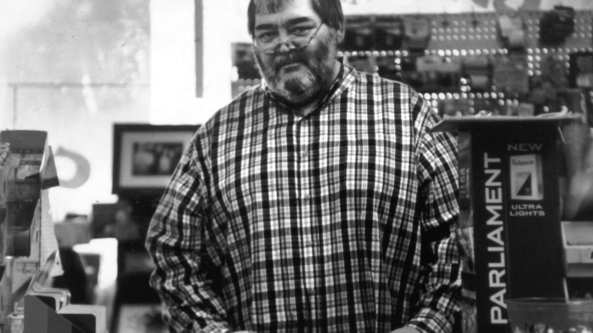 In this undated photo submitted by the Koth family is Jimmy Koth, pictured in his business, Koth Grocery