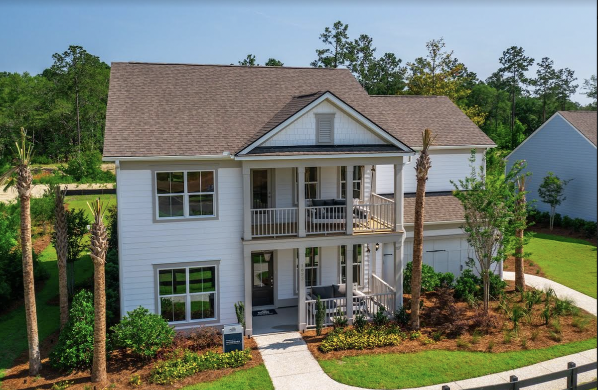 The Woodward floor plan is 2,967+ square feet. It is one of the two model homes in the new Midpoint community that will be available for tours starting in September.