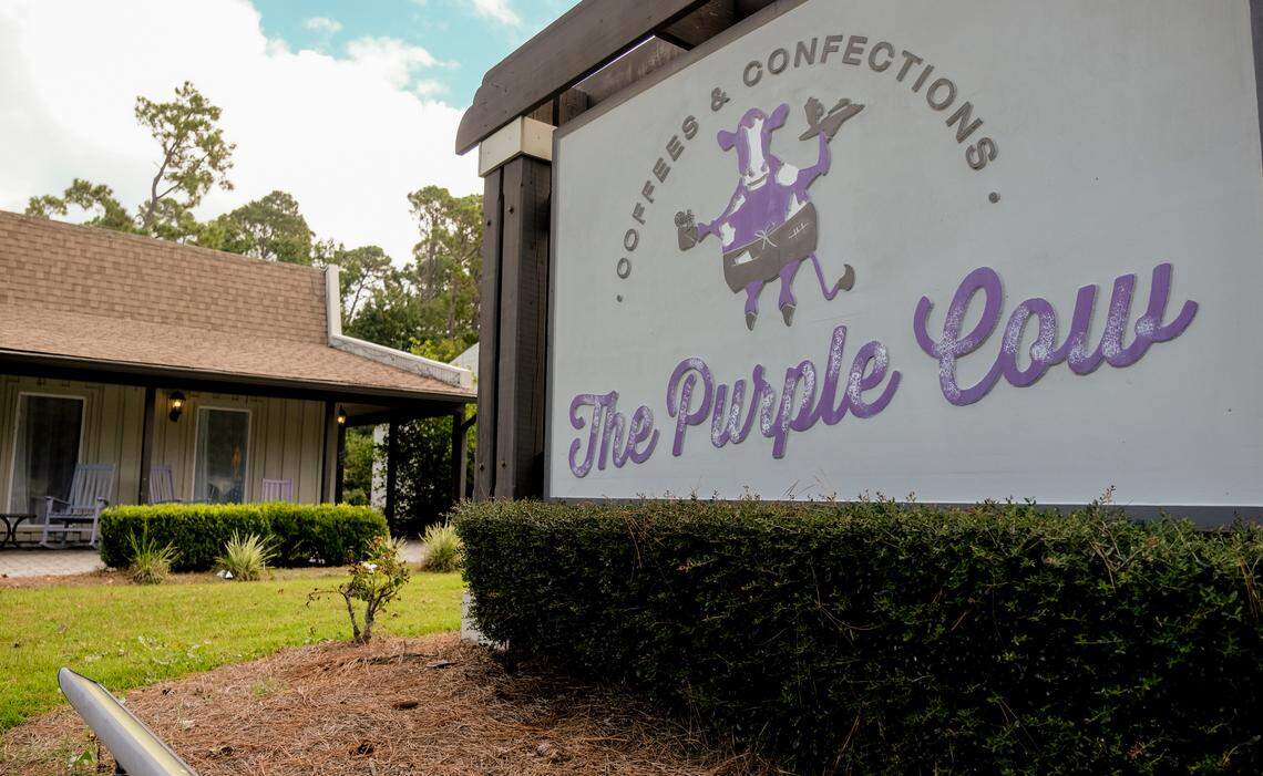 Lisa Bernstein, owner of The Purple Cow Coffees & Confections along Palmetto Bay Road on Hilton Head Island, wants town officials to combat service industry staffing issues by addressing the lack of affordable housing so people can live where they work.
