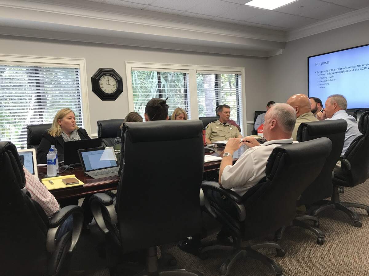 The first discussion of a performance audit of the Beaufort County Sheriff’s Office took place Tuesday.