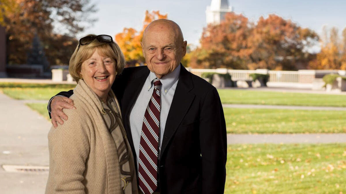 Pictured are Bob Malesardi and his wife Doris. The Malesardi's gave $20 million to Bucknell University for a financial aid program, the largest donation in the school's history.