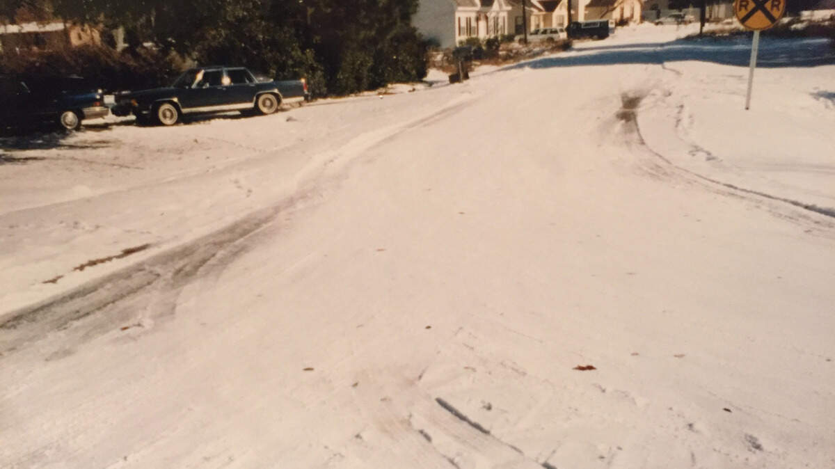 White Christmas in Beaufort 1989