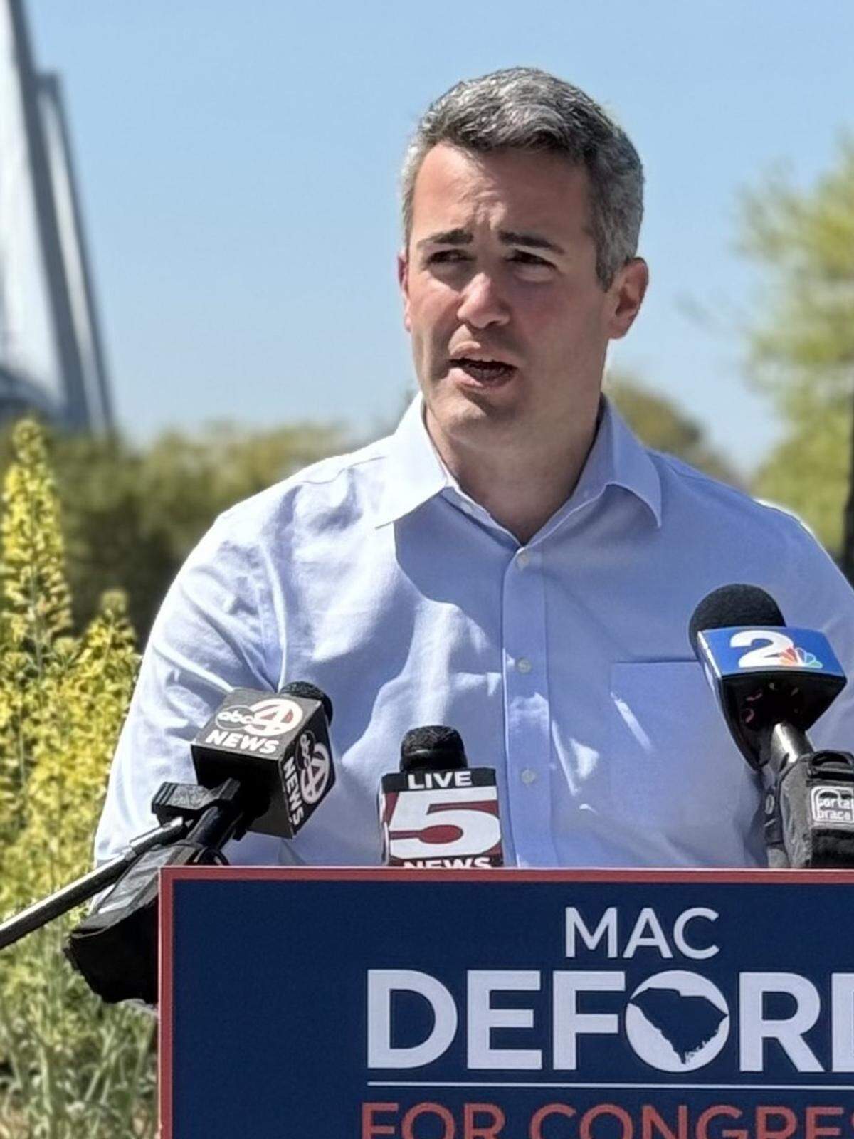 Photo provided by the Mac Deford for Congress campaign