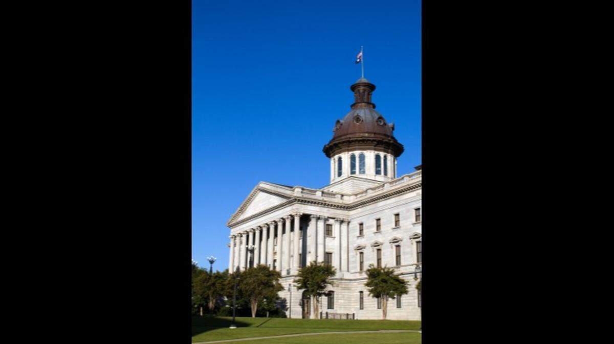 The South Carolina state capitol building.