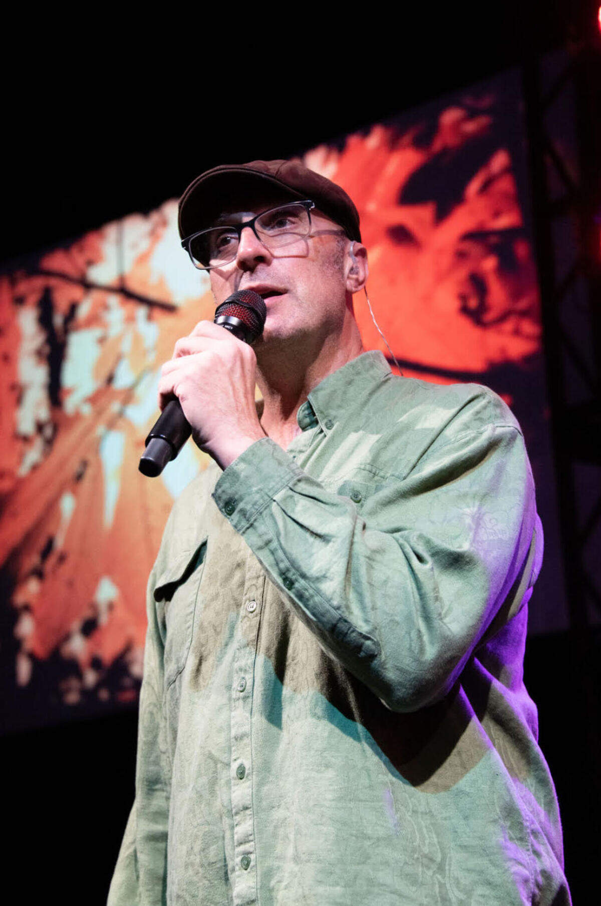 Gary Pratt, a legendary local musician, leads worship at Hilton Head Island Community Church in the fall of 2023 while fighting ALS.
