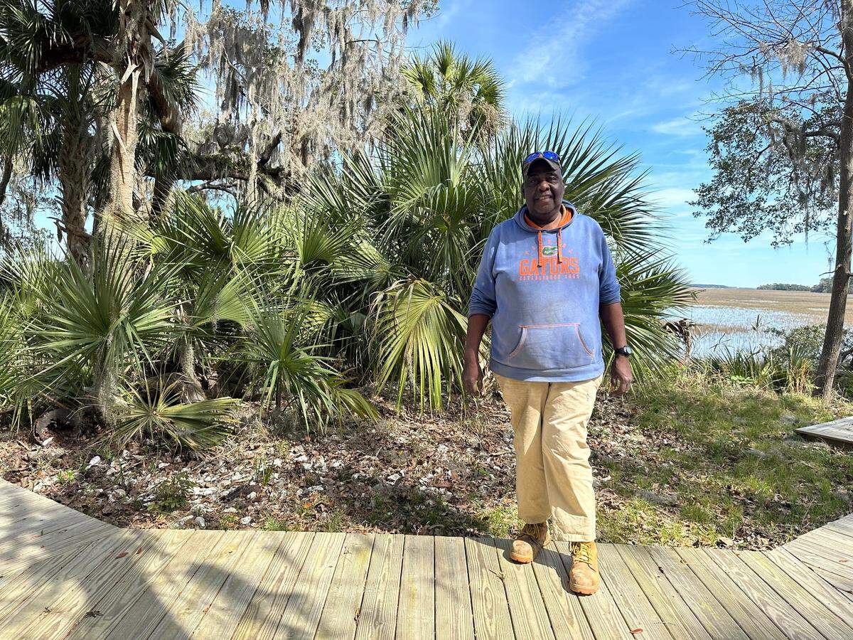 Freddie Grant Jr. is a Daufuskie Island resident whose family has been on the island for five generations.