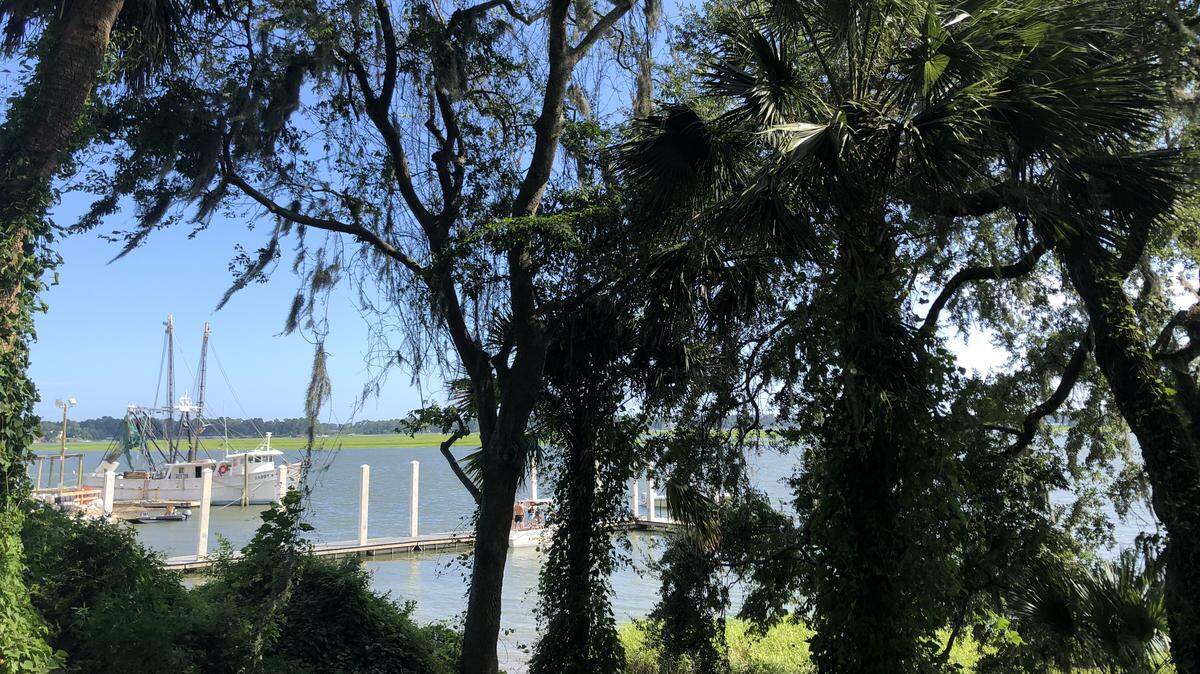 The view from Old Oyster Factory Park in Bluffton.
