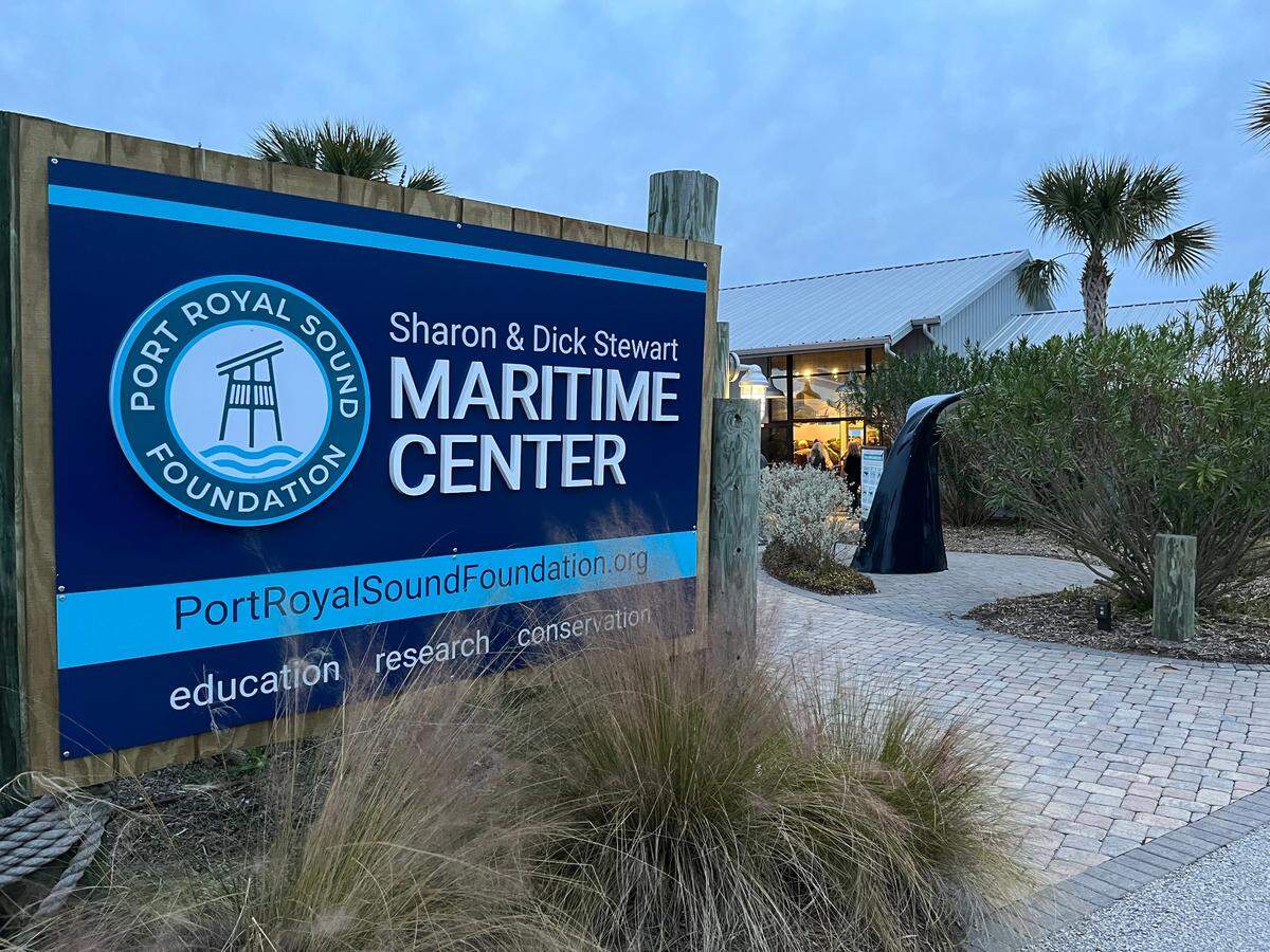 The Port Royal Sound Foundation museum and educational center has been renamed the Sharon and Dick Stewart Maritime Center.