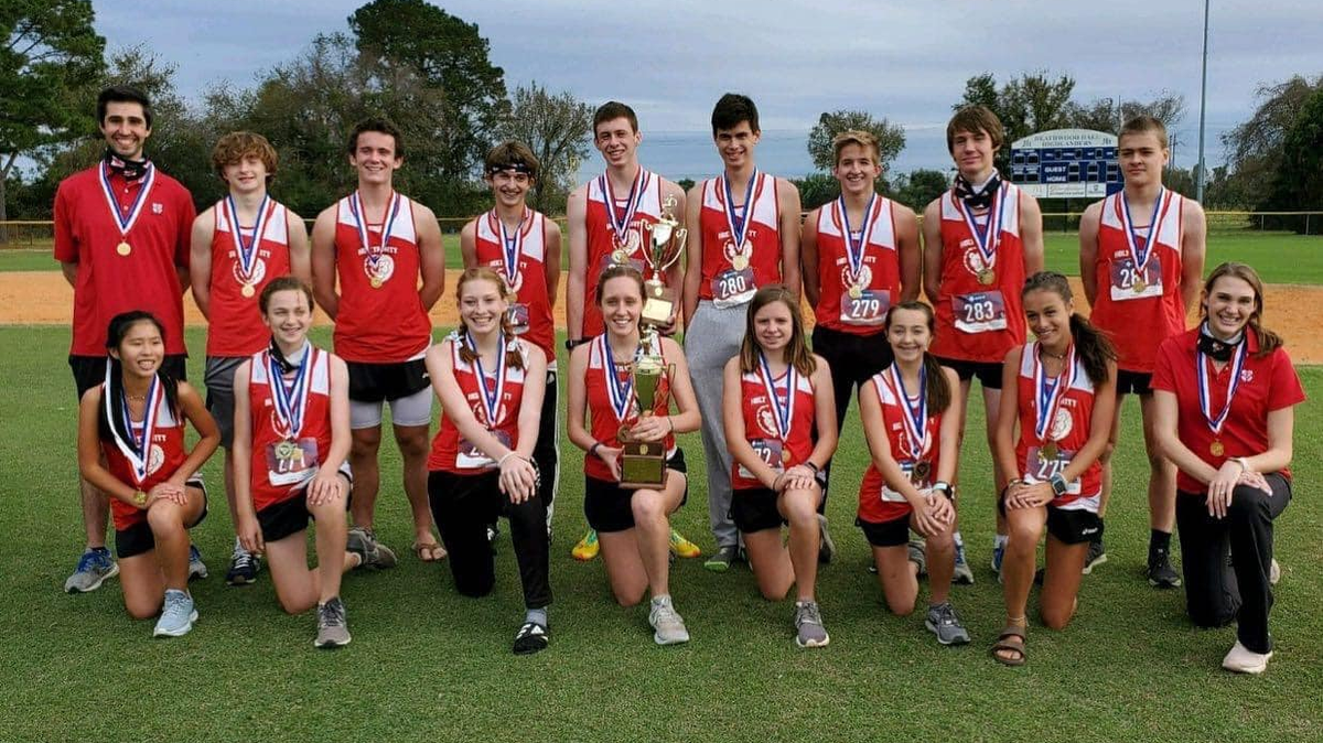 Holy Trinity boys and girls cross country teams won SCISA Class A championships on Saturday, Oct. 31, at Heathwood Hall.