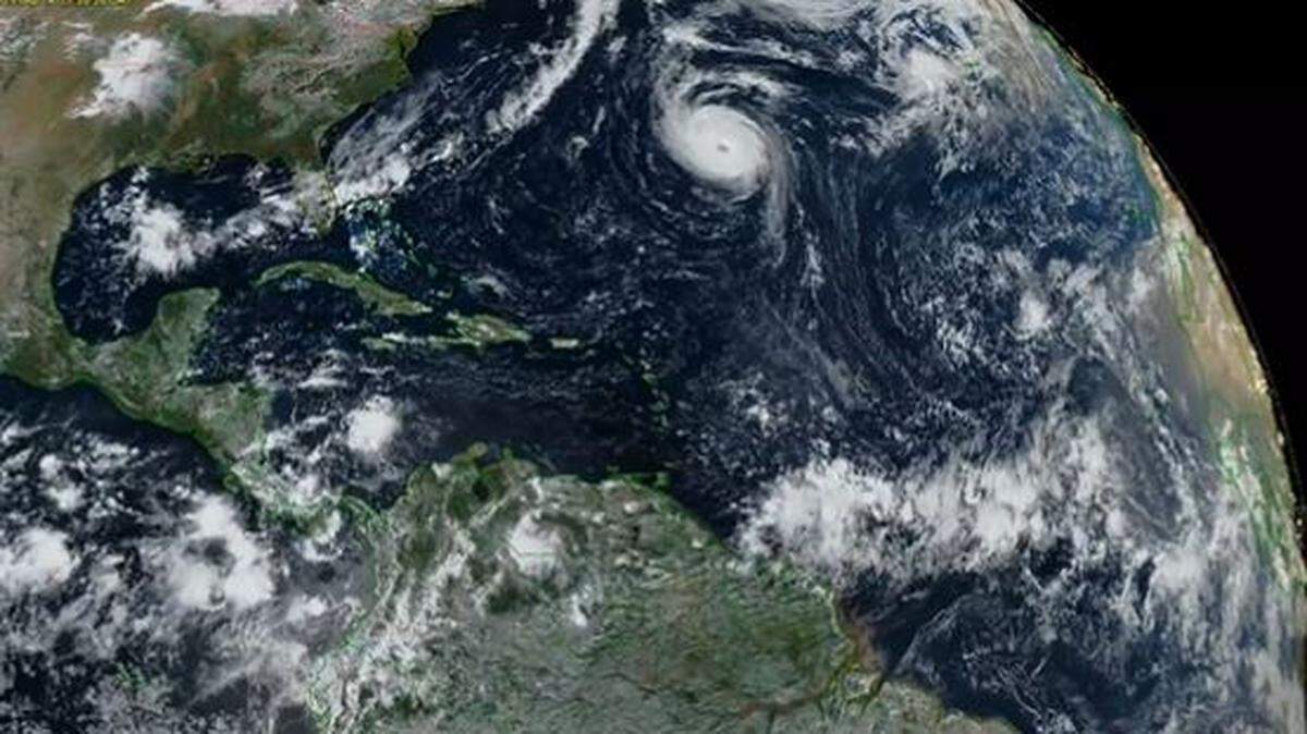 Storms pictured on radar on Wednesday, Sept. 20, 2023.