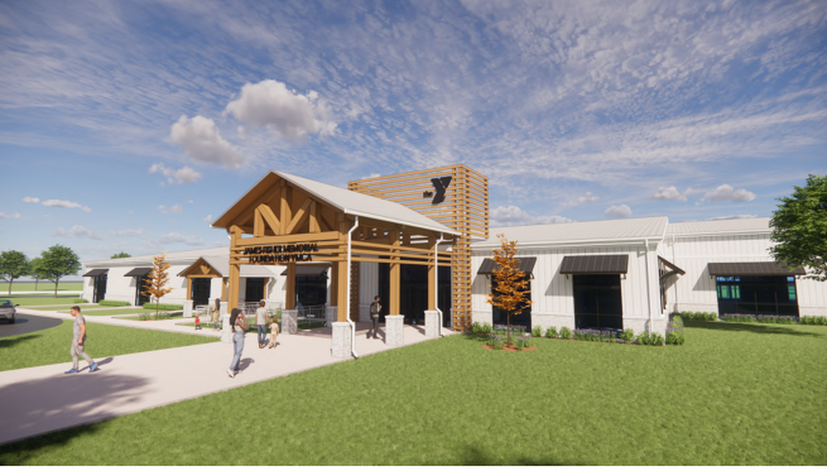 A conceptual rendering of what the Hardeeville YMCA may look like when completed.
