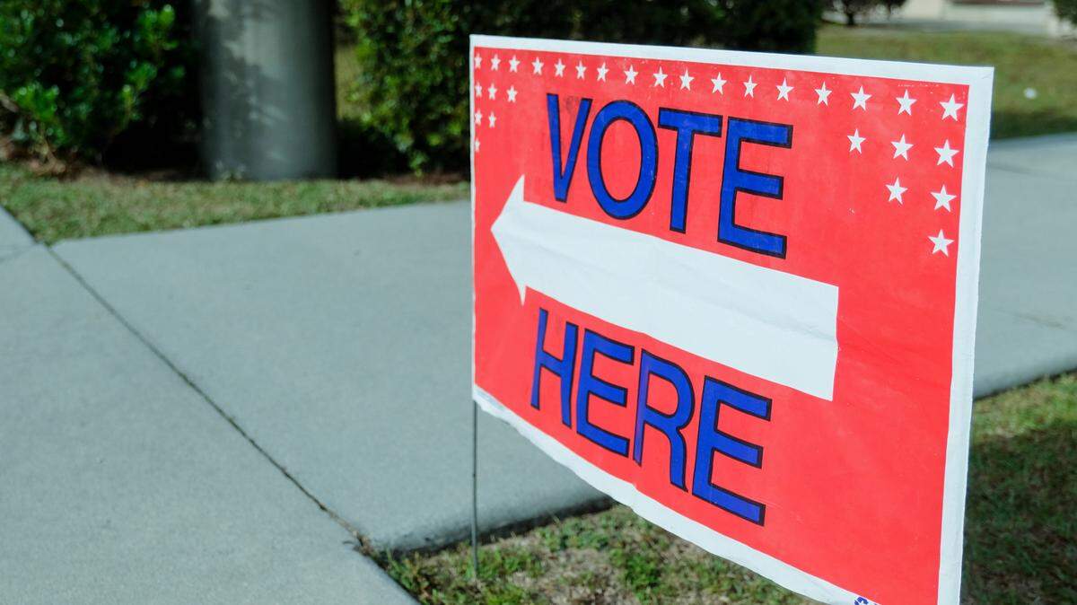 A sign directing voters to their precinct as seen on Tuesday, Nov. 2, 2021 at the Beaufort Jasper Hampton Comprehensive Health Services Thomas C. Barnwell Jr. Administration Building in Okatie.