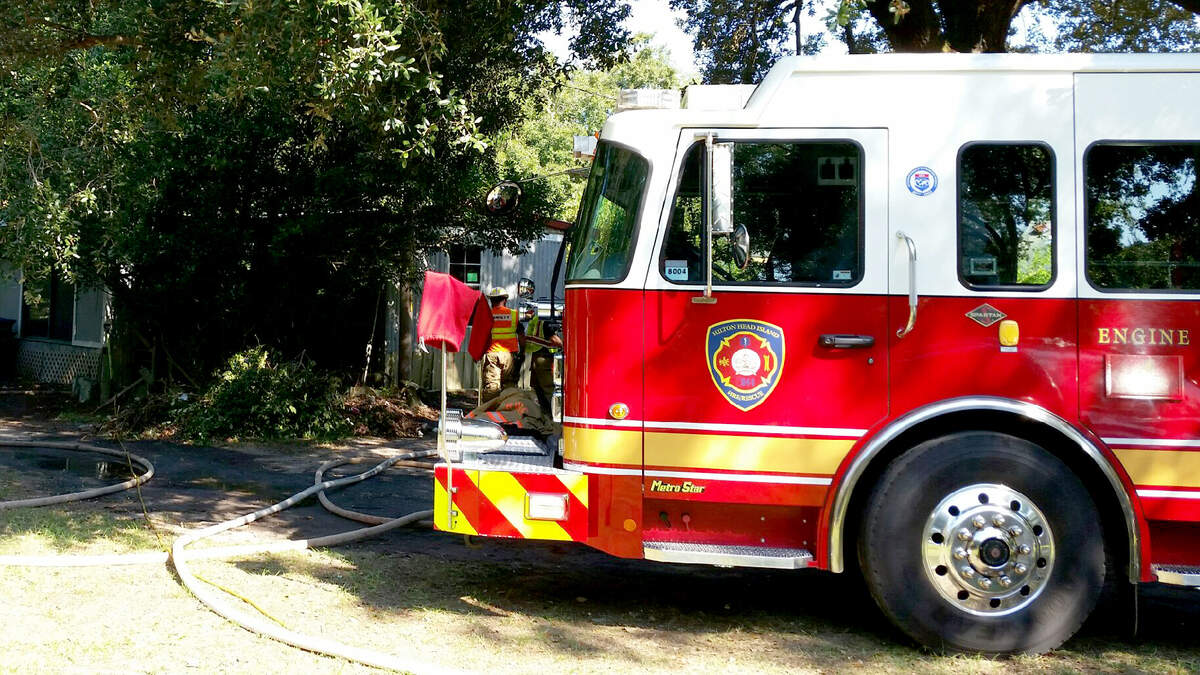 Firefighters with the Town of Hilton Head Island Fire Rescue responded to a fire Friday morning at a home on Clifford Miller Drive on Hilton Head Island.