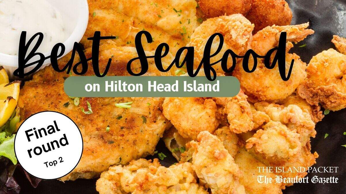 The Crazy Crab and Skull Creek Boathouse are in the final round, vying for the title of best seafood restaurant on Hilton Head Island.
