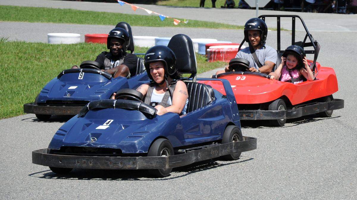 Families visiting Hilton Head Island may be able to enjoy go-karts. These go-karts may not represent the exact model proposed for Hilton Head.