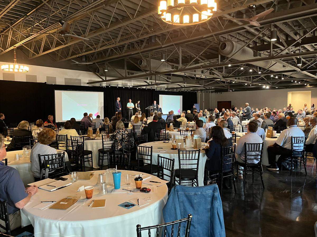 A cybersecurity summit in Beaufort has drawn 300 people.