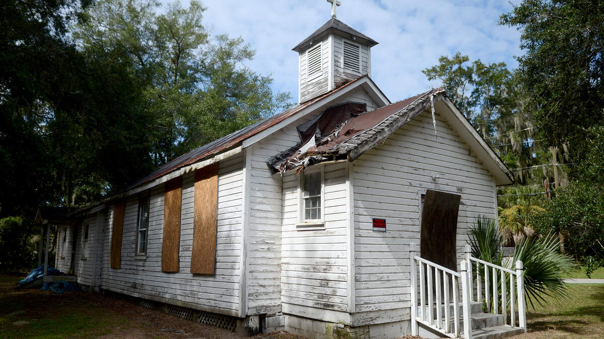 Porter's Chapel AME as seen on Monday, Oct. 12, 2015 in Port Royal.