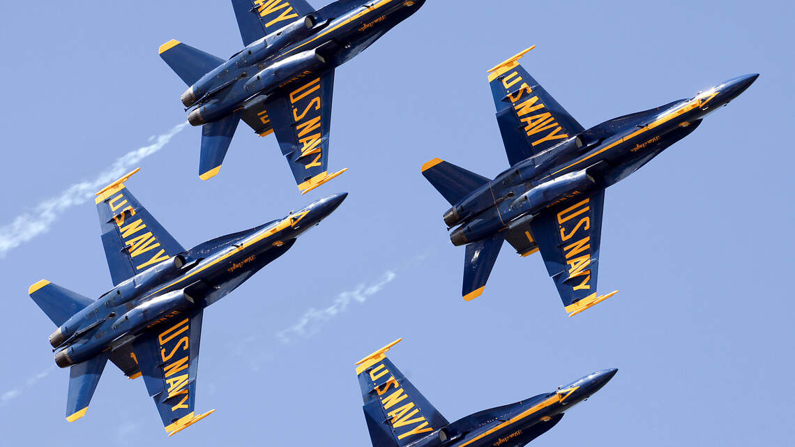 MCAS’s air show was canceled, but the Blue Angels are still coming to Beaufort