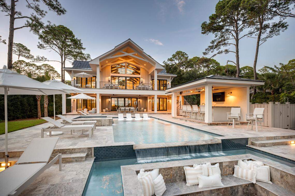 15 Bald Eagle Road, listed by Tristan O’Grady of COAST brokered by eXp Realty, sold on July 1, 2025, for an all-time Hilton Head record sale at $12.5 million.