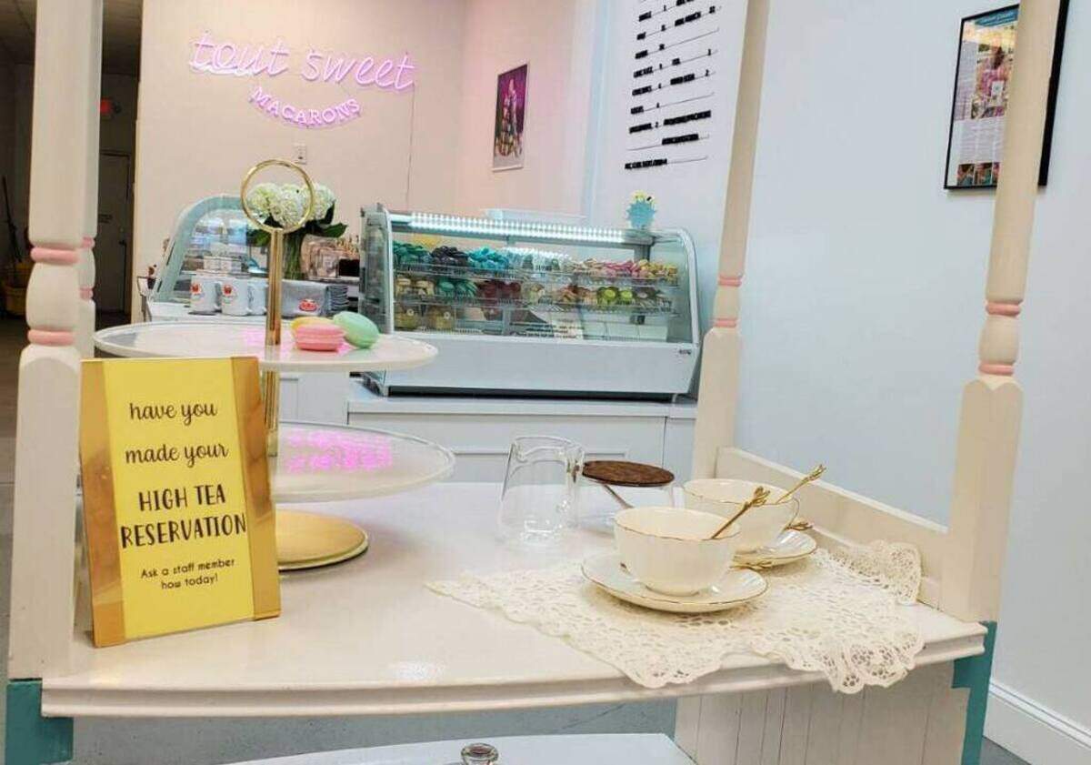 Tout Sweet Macarons is located at 1420 Ribaut Road in Port Royal.