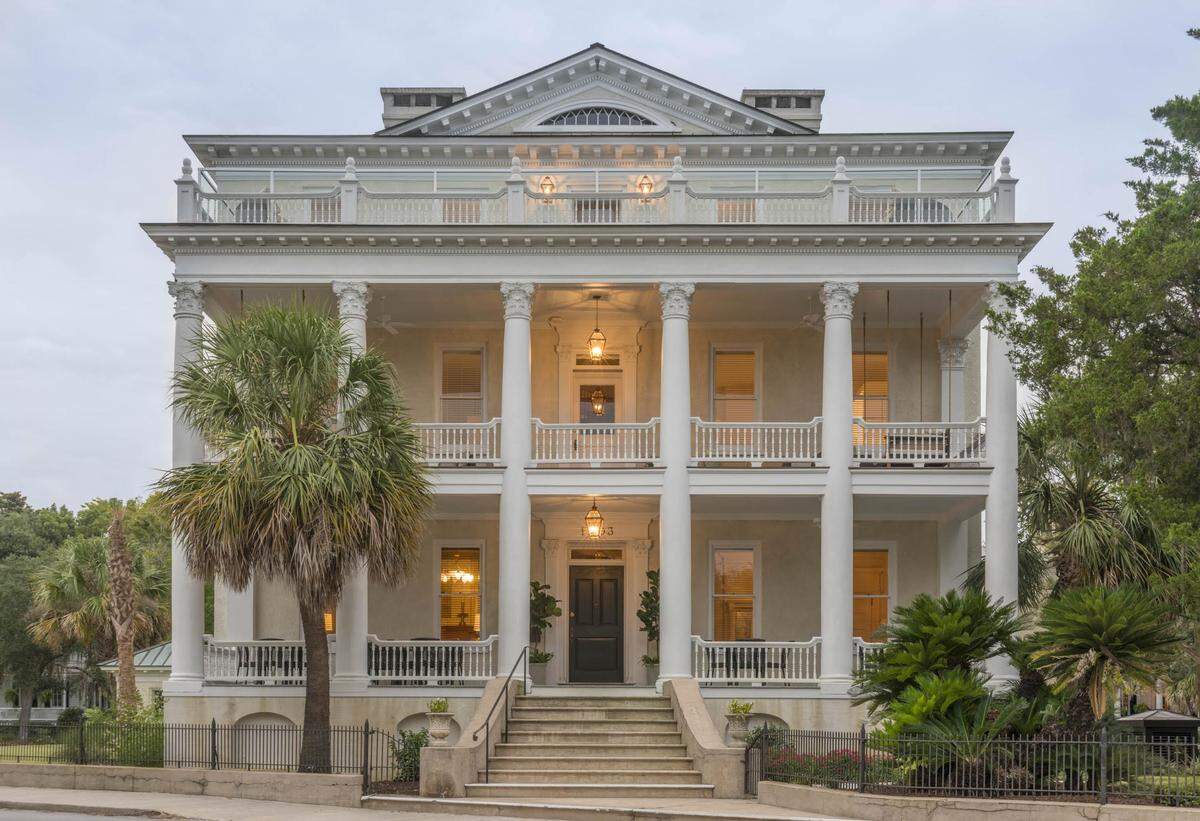 A renovated Anchorage 1770 in downtown Beaufort.