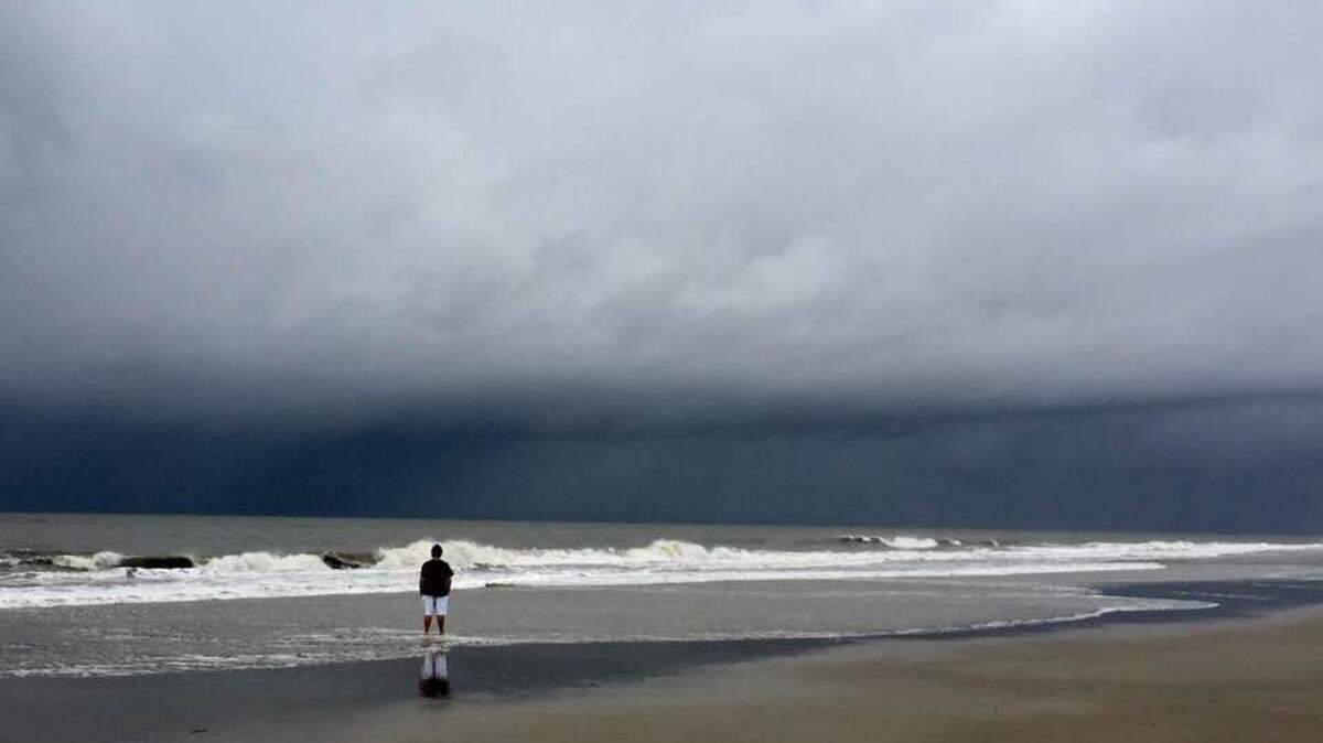 Hurricane Dorian approaching Hilton Head Island in September 2019.