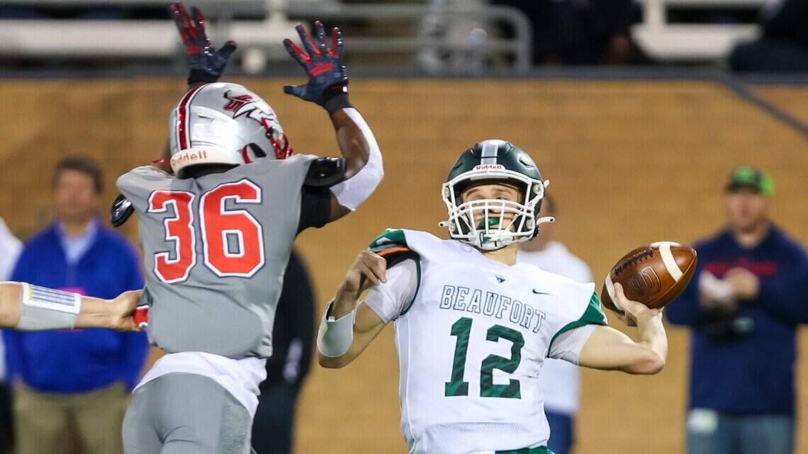Beaufort Eagles’ memorable season ends with loss in 4A state title game