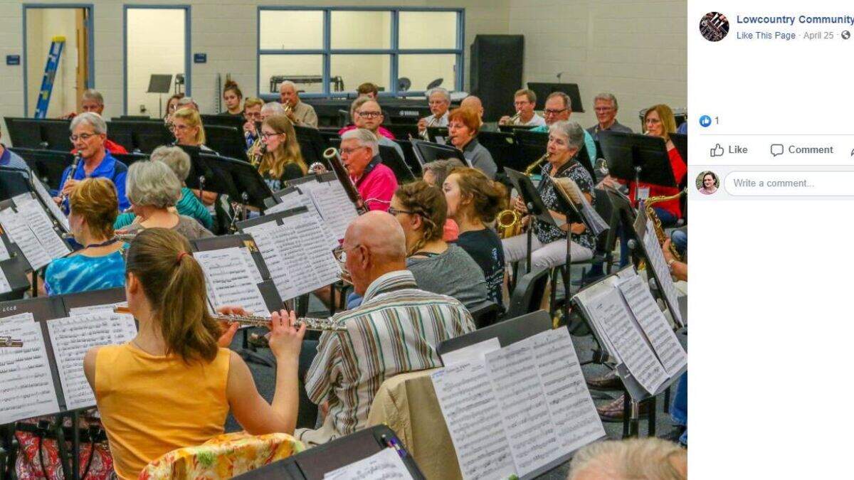 The Lowcountry Community Concert Band will perform on May 14 and May 19.