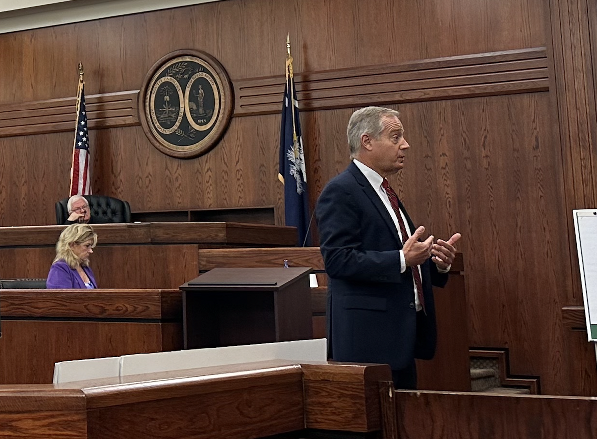 Commencing the second trial for the 2021 murder of Bluffton High School student Dwon “D.J.” Fields, 14th Circuit Solicitor Duffie Stone began the prosecution’s opening statement describing the alleged revenge plot that fueled the fatal shooting. “They were hunting for retaliation, and they went armed,” he told the jury.