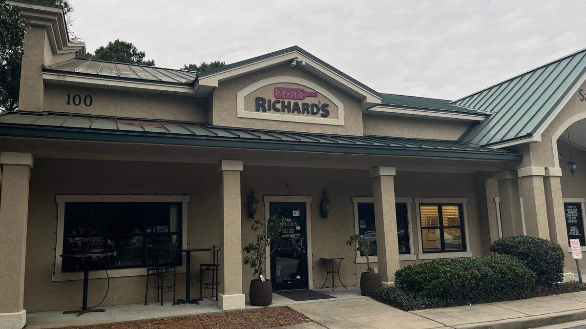 Pour Richard’s in Bluffton, SC is closing at the end of January after 15 years in business.