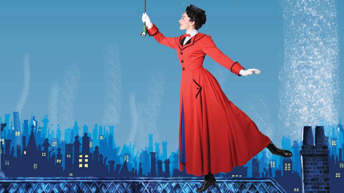 Allegra Leland stars as Mary Poppins in the upcoming regional premiere of the musical, opening this week at the Arts Center of Coastal Carolina.
